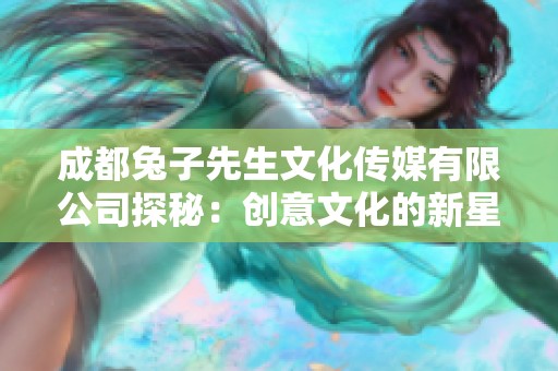 成都兔子先生文化传媒有限公司探秘：创意文化的新星崛起