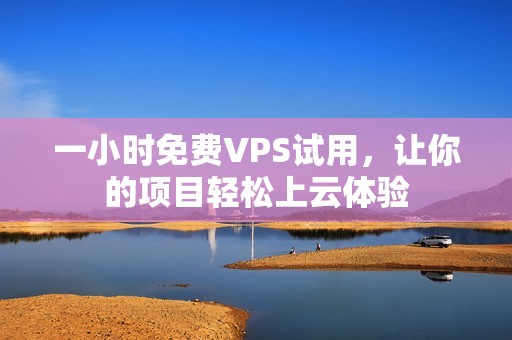 一小时免费VPS试用，让你的项目轻松上云体验