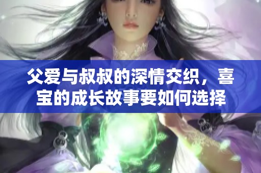 父爱与叔叔的深情交织，喜宝的成长故事要如何选择