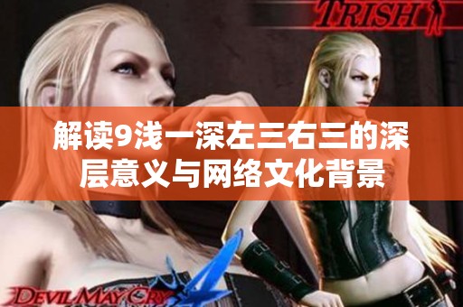 解读9浅一深左三右三的深层意义与网络文化背景