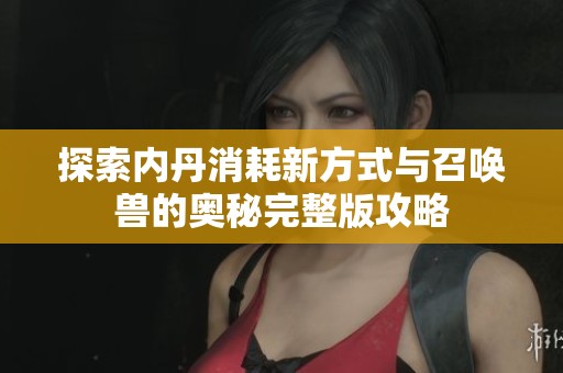 探索内丹消耗新方式与召唤兽的奥秘完整版攻略