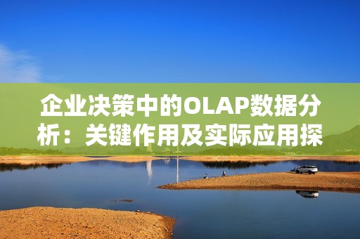 企业决策中的OLAP数据分析：关键作用及实际应用探讨