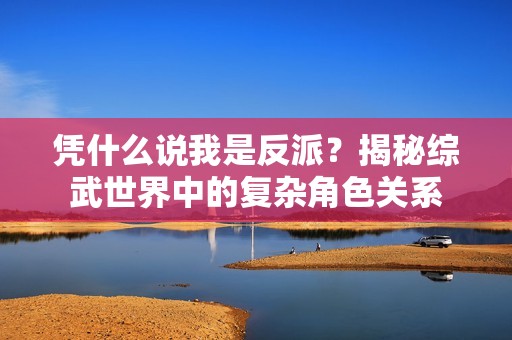 凭什么说我是反派？揭秘综武世界中的复杂角色关系