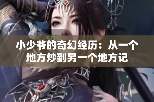 小少爷的奇幻经历：从一个地方炒到另一个地方记